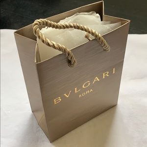 Bvlgari paper bag best sale